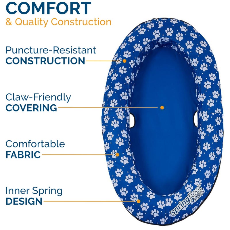 SwimWays طوف سباحة SwimWays Paddle Paws للكلاب، صغير (0-65 رطل) - Image 4